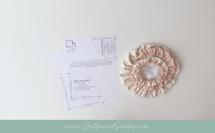 Waterproof bowl cover step 1