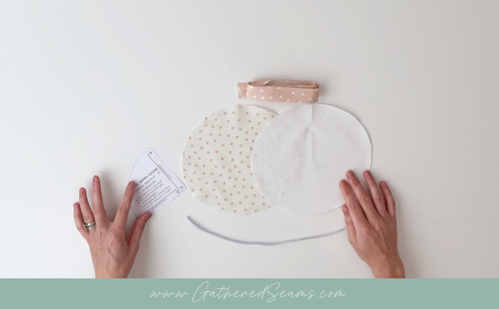 Waterproof bowl cover step 1b