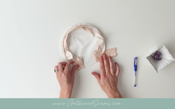 Waterproof bowl cover step 4a