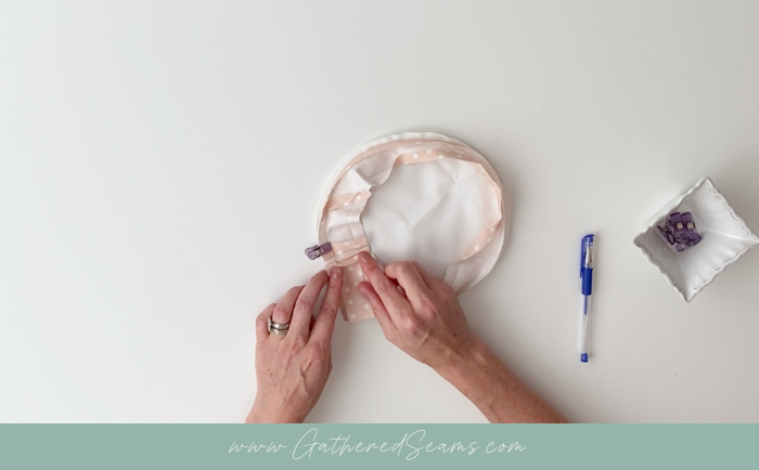 Waterproof bowl cover step 4b