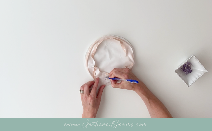 Waterproof bowl cover step 4c