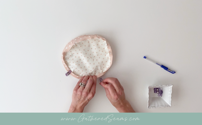 Waterproof bowl cover step 5a