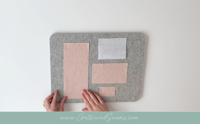 Bow napkin ring step 1