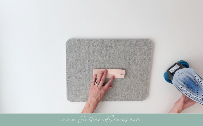 Bow napkin ring step 2c