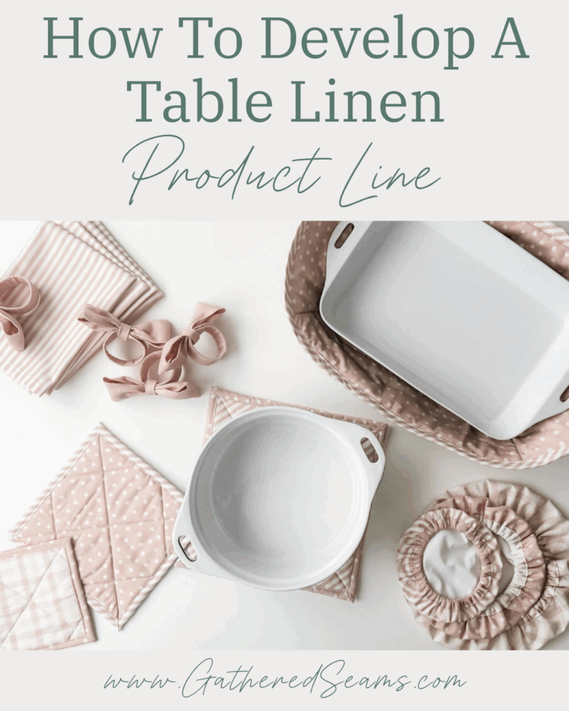 How To Develop a Table Linen Product Line