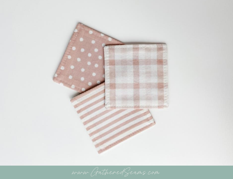 Coasters sewing pattern