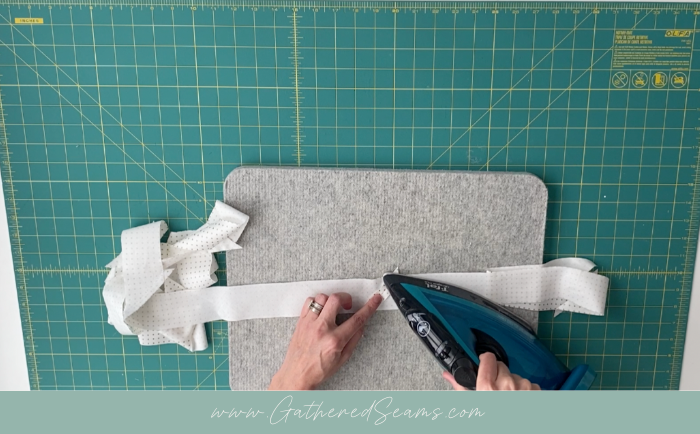 Make bias tape step 6a