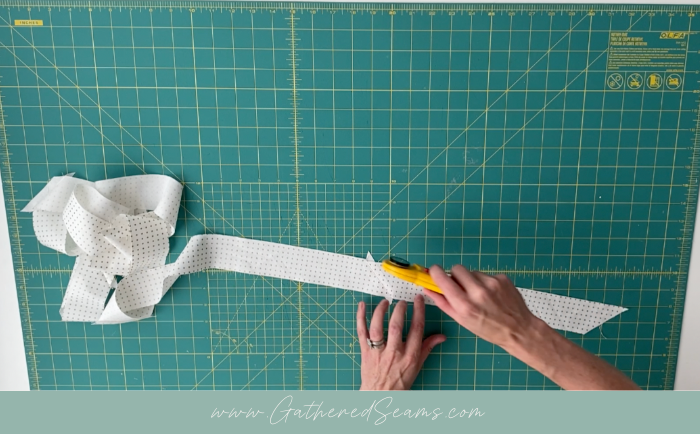 Make bias tape step 6b