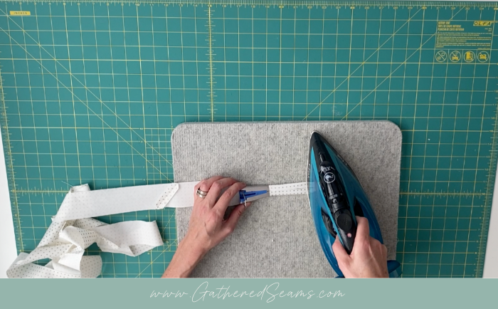 Make bias tape step 7b