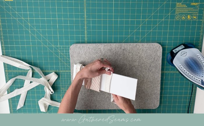 Make bias tape step 7c