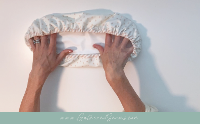 casserole cover step 6