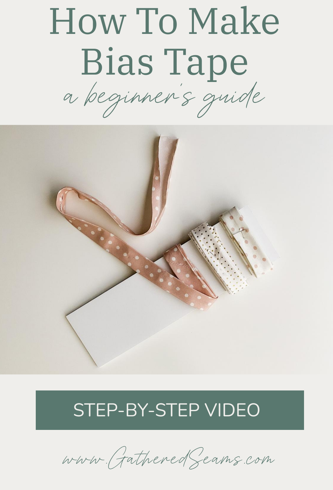 How To Make Bias Tape (a beginner's guide)