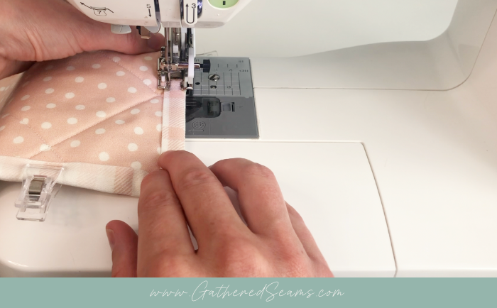 Casserole hot pad step 9