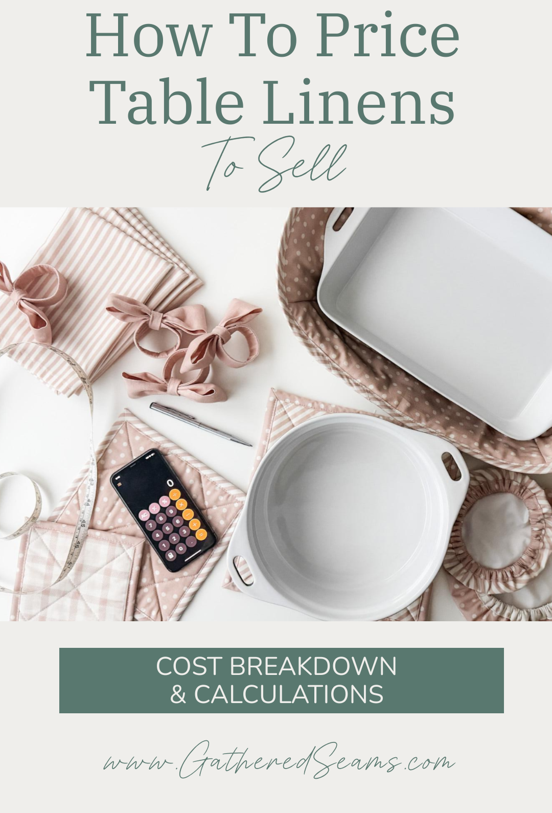 How To Price Table Linens To Sell