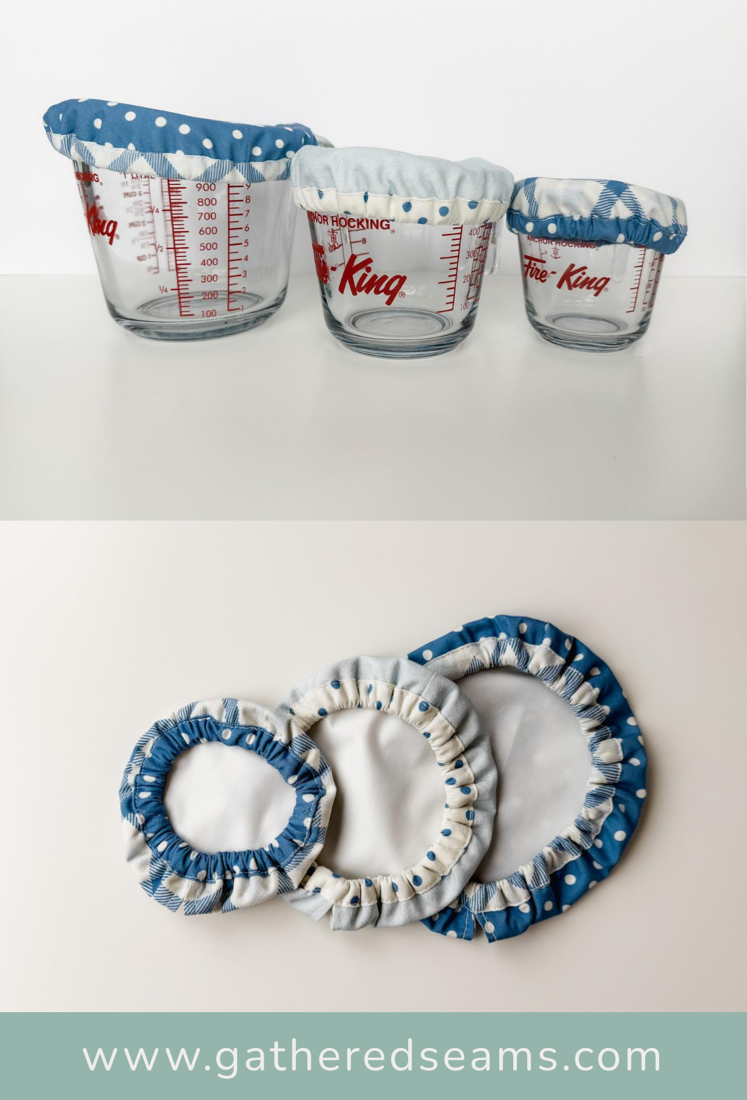 Measuring cup cover set