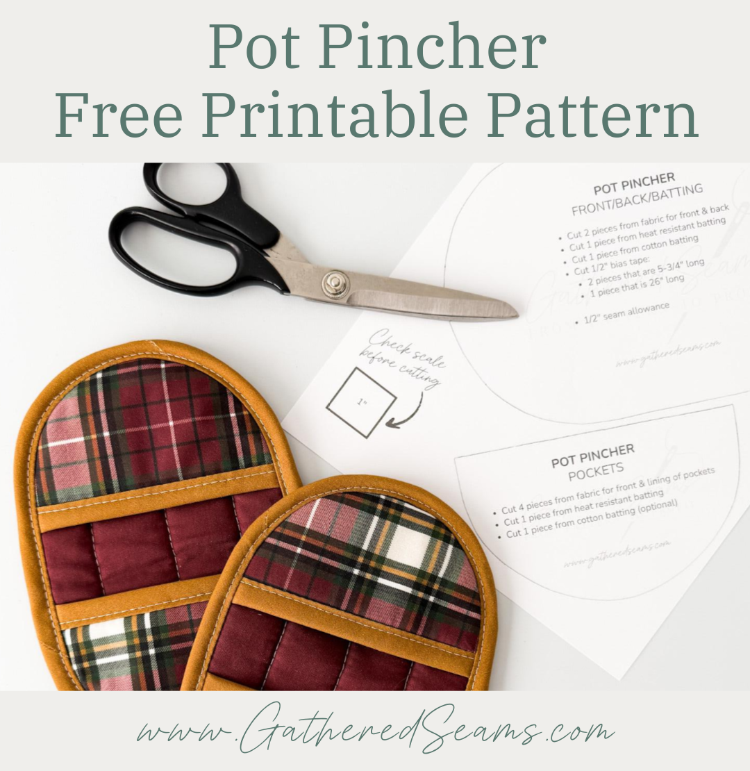 How To Sew A Pot Pincher | Free Pattern