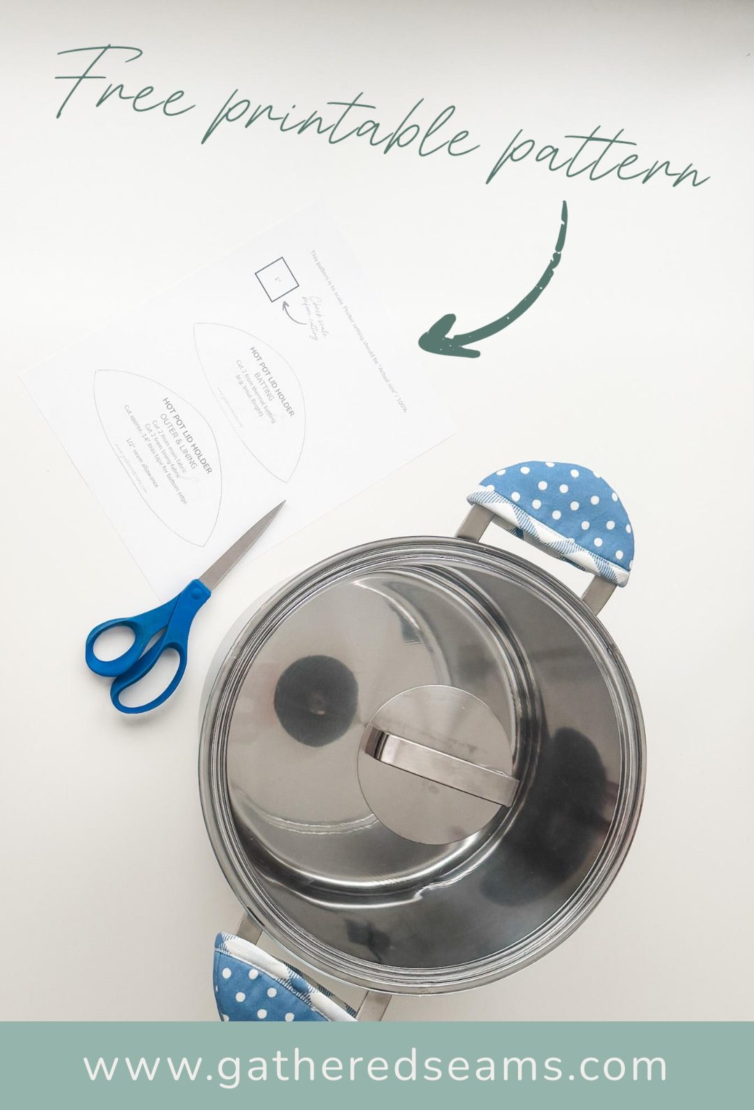 How To Sew Hot Pot Lid Holders (free pattern)