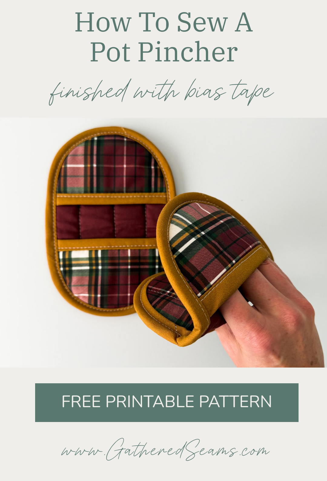 How To Sew A Pot Pincher | Free Pattern