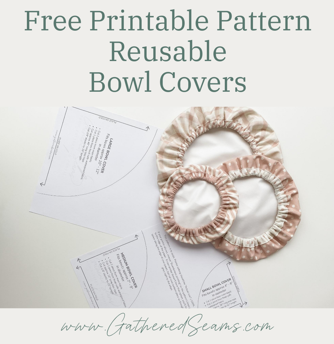Bowl Covers free pattern