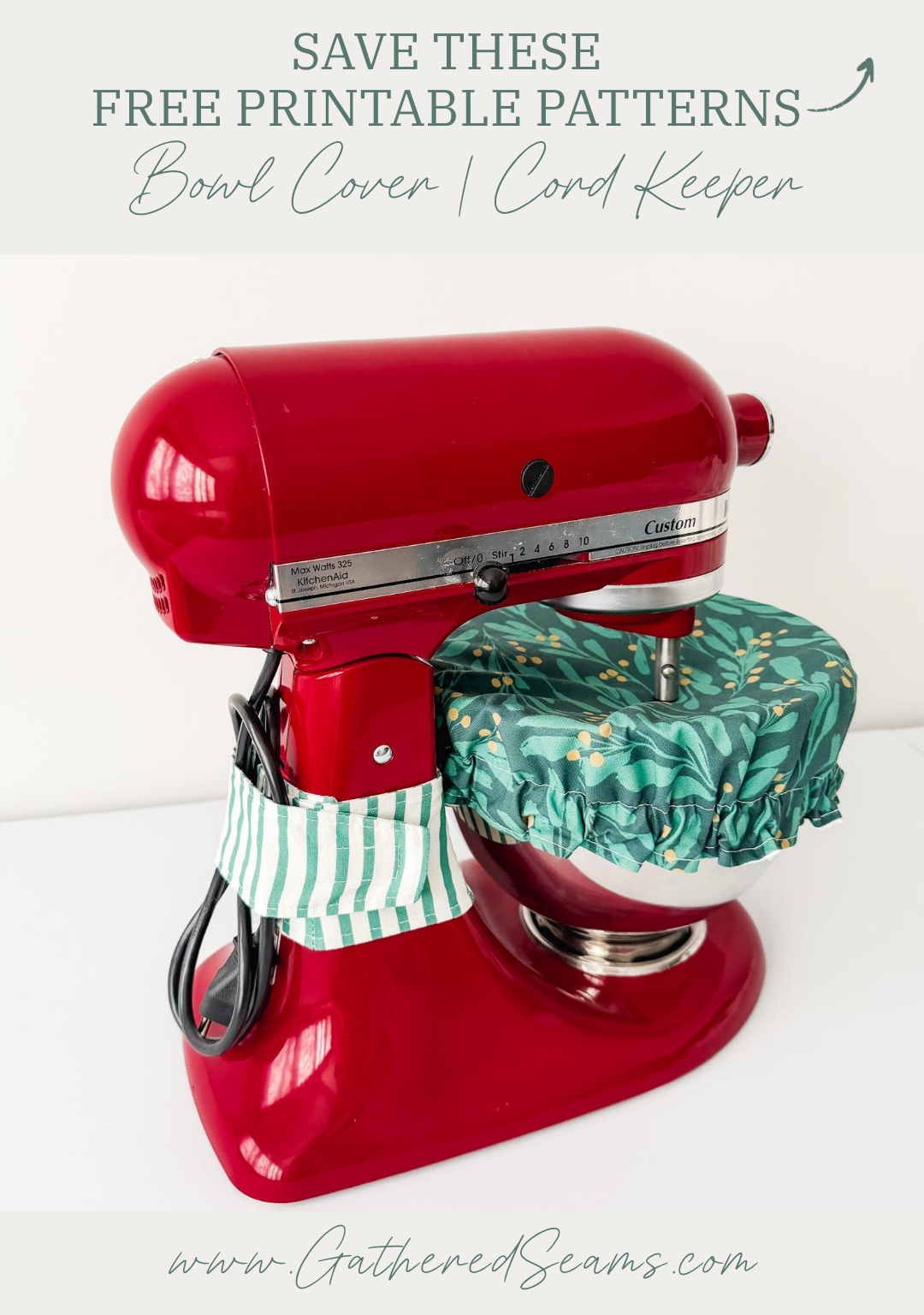 KitchenAid Mixer Gift Set To Sew | Free Pattern