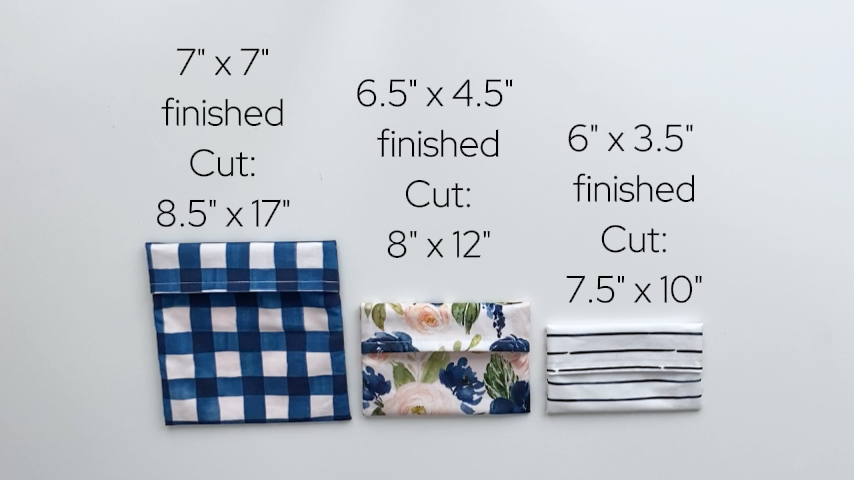 Cut outer and lining fabric