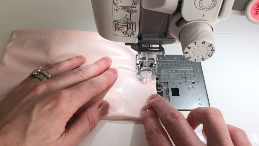 Sew side seam