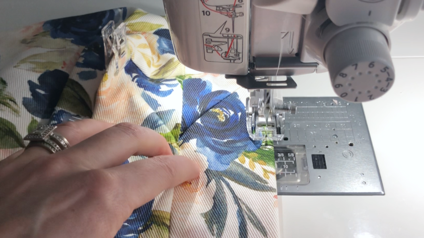 Sew side seams