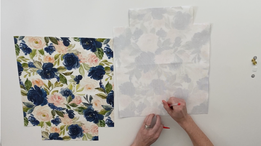 mark placement with pen