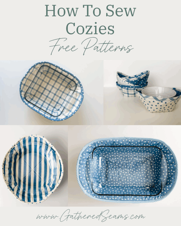Free Sewing Patterns for Casserole, Pie & Bowl Cozies
