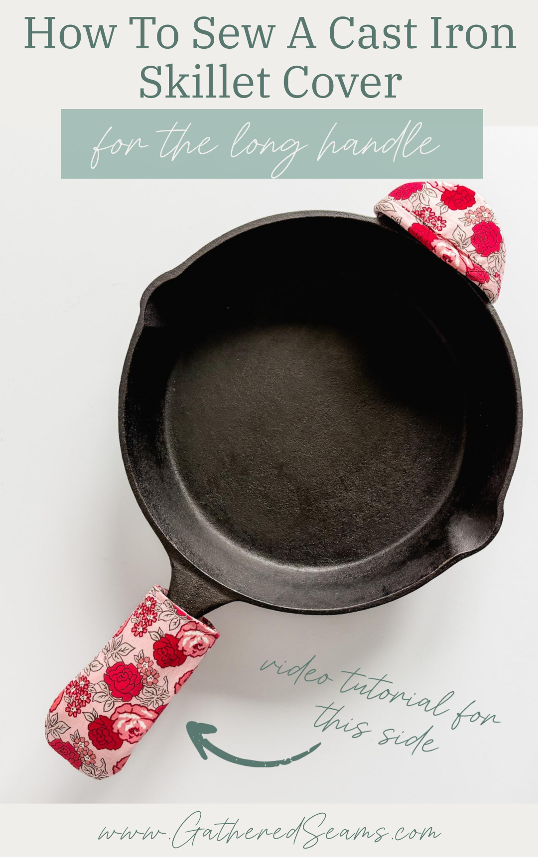 Long handle cover tutorial