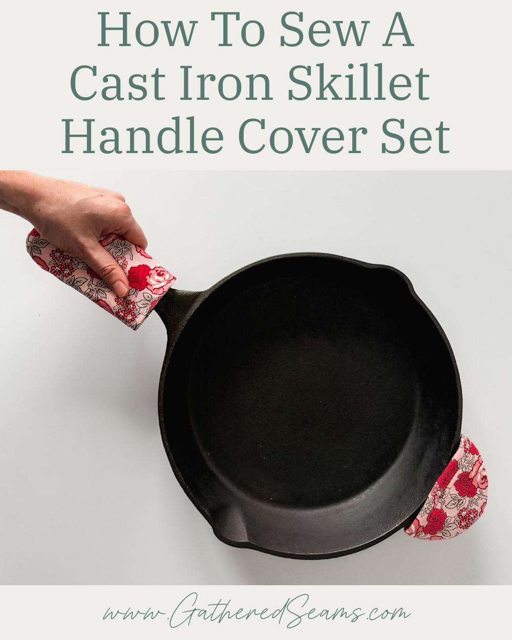 How To Sew a Cast Iron Skillet Handle Cover Set