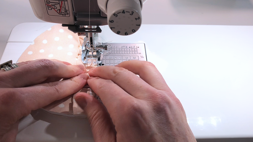 basting layers together