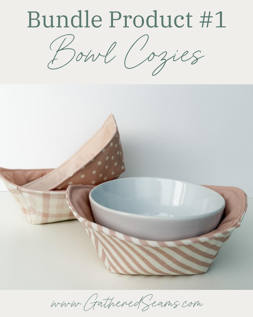 Bundle product #1 bowl cozies