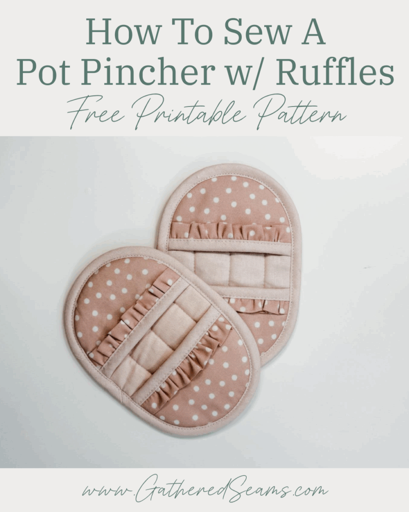 How To Sew a Pot Pincher with Ruffle Detail