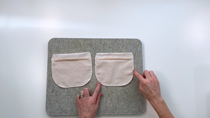 sew a basting stitch